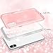 DAUPIN Compatible for iPhone Xs Max Phone Case Colorful Luxury Sparkle Glitter Bling Cover Slim Thin Clear Cases for Women Girls for iPhone Xs Max 6.5 Inch 2018 (Rose Gold)