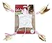 Petlinks Cutie Mouse Feathered Crinkle Cat Toy - Randomly Selected Color, One Size