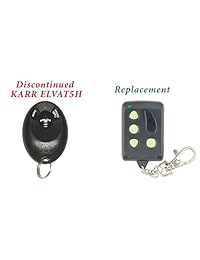 Repuesto para mando a distancia de alarma KARR de 3 botones ELVAT5H