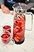 GROSCHE - BALI Glass Water Pitcher - Fruit Infuser Water Pitcher - Glass Iced Tea Pitcher with Lid - Stainless Steel Filter - Borosilicate Glass Pitcher - Glass Pitcher with Lid - Sangria Pitcher