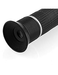 Brix Refractómetro, Refractómetro de Mosto de Cerveza, Escala Dual Gravedad específica 1,000 a 1,120 y Brix de 0 a 32