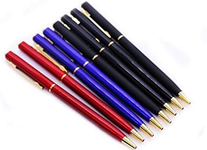 8 Pack creative gift ballpoint Writing Pens sets with Cute Colorful 0.7mm Black Refill Fine Tip for office hotel award children student assorted color