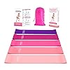 GuangTouL Resistance Loop Bands, Set van 5 Loop Banden, Weerstand Oefening Bands voor Benen Knop, Stretching, Kracht…