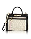 Betsey Johnson Quilted Small Satchel Crossbody Bag