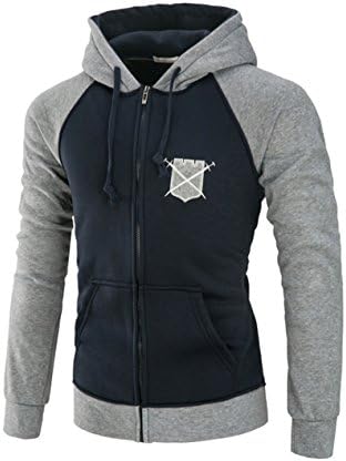 Brand Hoodie Cardigan Zipper Spell Color Hoodies Men Fashion Tracksuit Male Sweatshirt Hoody Mens Purpose Tour