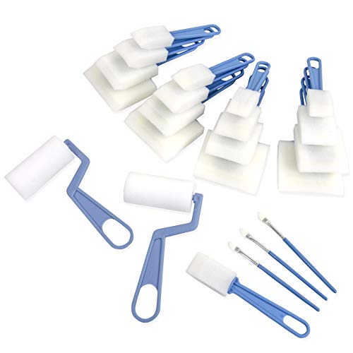 Assorted Foam Brush Set by Artist's Loft, 22ct. - Thumbnail 2