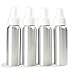 4 Pack Aluminum Fine Mist Spray Bottles 2.7oz (80ml)