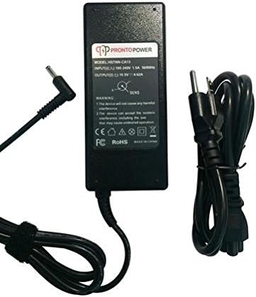 ProntoPower 90W Power Supply Cord AC Adapter Laptop Charger for HP ENVY TouchSmart Sleekbook m6-k, m7-j, 15-j, 17-j series: m7-j000, m7-j010dx, m7-j020dx, m6-k010dx, m6-k012dx, m6-k015dx, m6-k022dx, m6-k025dx, 15-j011dx, 15-j053cl, 15-j009wm, 15-j050us, 15-j040us, 15-j057cl, 15-j063cl, 15-j020us, 15-j030us, 15-j085nr, 17-j013cl, 17-j023cl, 17-j020us, 17-j027cl, 17-j060us