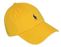 Polo Ralph Lauren Sports Pony Logo Hat Cap (One size, Golden Yellow)