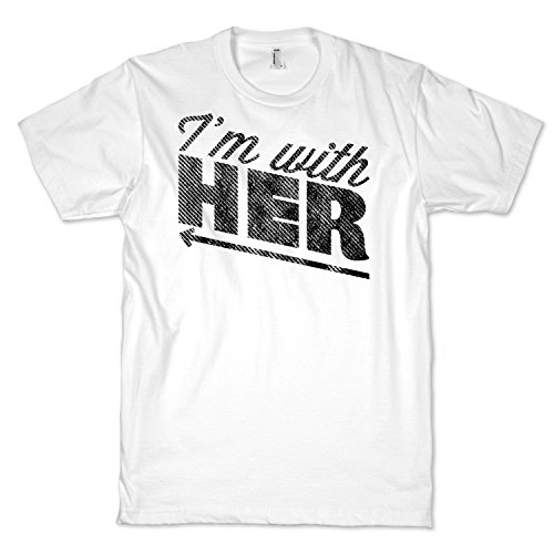 Im-With-Her-Crewneck-TShirt-White-Size-XL