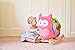 Rockabye Owlivia Pink Owl Rocker, One Size