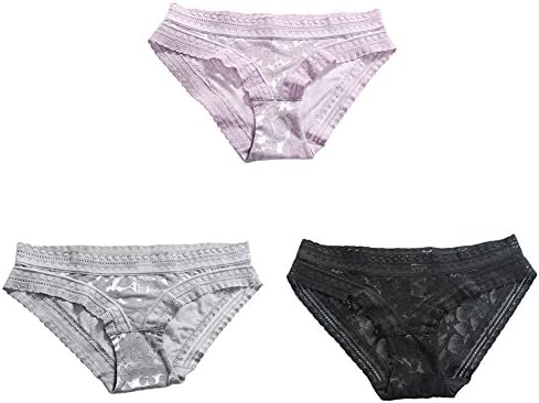 Underwear Women Lace Underwear Hipster Panties Cotton Spandex Underwear Soft Sexy Lingerie