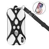 ROCONTRIP Universal Cell Phone Lanyard Holder (Black)