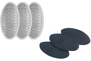 Telebrands PedEgg Replacement Blades with Emery Pads, 3 pack