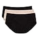Hesta | Rael Women's Organic Cotton Period Menstrual Sanitary Protective Underwear Panties / 3Pack (Medium, 2Black1Natural)