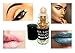 2 COLOR BUNDLE OF PURE MINERAL FACE AND BODY GLITTER - INCLUDES BOTH GOLD AND PURPLE SHIMMERS - Set of two ultra fine pure mineral glitter bottles to use as highlighter, lipstick or eye shadow toppers