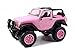 NEW 1:16 RADIO CONTROL CAR COLLECTION - PINK GIRLMAZING JEEP WRANGLER Radio Control Car BY JADA TOYS