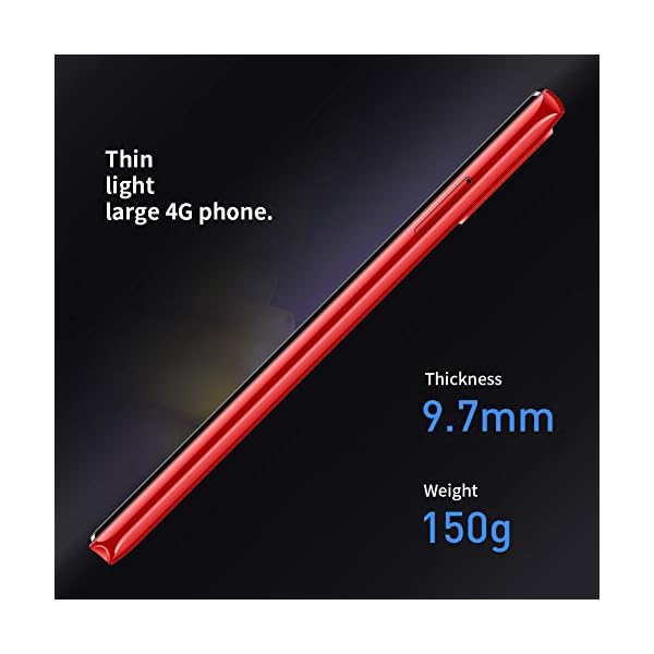 Mobile-PhoneEL-D60-PRO-4G-Smartphone-SIM-Free-Phones-Unlocked-Android-10-Phone-with-61-inches-Waterdrop-Screen4000mAh3GB32GB128GB-Extenstion-13MP-Triple-Camera-Face-IDFingerprint-Red EL 4G Mobile Phones SIM Free Unlocked Smartphones D60 PRO 6.1 Inch Android 10 3GB RAM 32GB ROM / 128GB Extension 13MP…