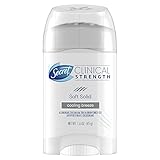 Secret Antiperspirant and Deodorant for Women, Clinical Strength Soft Solid, Cooling Breeze Scent, 1.6 Oz