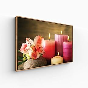 Canvas Wall Art for Living Room, Bedroom Spa Framed Canvas Prints for Home Decoration Ready to Hang - 16"x24" inches