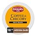 Community Coffee and Chicory Medium Dark Roast Single Serve 18 Ct Box, Compatible with Keurig 2.0 K Cup Brewers,  Full Body Rich Flavorful Taste, 100% Arabica Beans primary