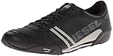 Diesel Men's Harold Solar Fashion Sneaker, Black/Gray, 8 M US