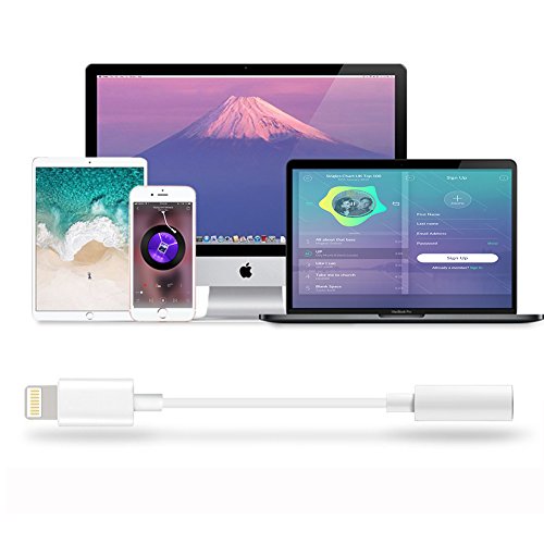 image for ZestyChef iPhone X Adapter Headphone Jack, iPhone X Headphone Adapter,