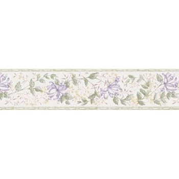 5 inch border Wall Borders More Brewster Border, Wisteria 5 and 418B030