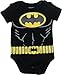 Justice League Baby Boys' 5 Pack Superhero Bodysuits - Batman Superman The Flash Aquaman & Green Lantern (3-6M)