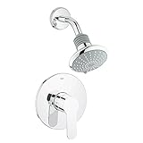 Eurostyle Cosmopolitan Pressure Balance Valve and  Shower Combination TrimKit
