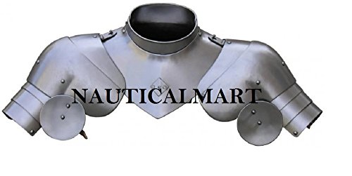Medieval Armor Bevor With Gorget And Pauldrons By Nauticalmart