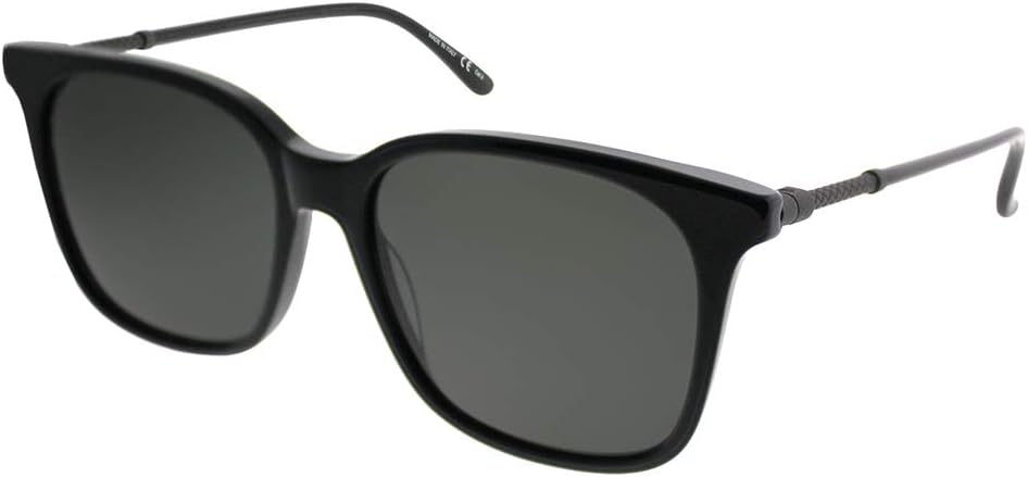 Sunglasses Bottega Veneta BV 0131 S- 001 BLACK / GREY RUTHENIUM