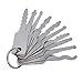 10pcs Jiggler Keys Different Shape Stainless Steel Lock Pick Set Double Sided Lock Key Tool