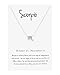 Cyberny Scorpio Necklace for Women, 18