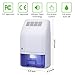 KEDSUM Electric Small Dehumidifier with 24.6 oz Capacity, 1500 Cubic Feet (160 sq ft), Compact and Portable Dehumidifiers for Moisture in Home, Kitchen, Bedroom, Basement, Office