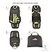 Boulder Pack Co Lightweight Foldable Travel & Hiking Backpack Daypack Bag - Fits Laptop