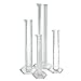 4pcs Measuring Cylinders, Jmkcoz Measurement Cylinder Plastic Graduated Cylinder Lab Test Tube 10ml, 25ml, 50ml, 100ml