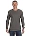 Hanes Men's ComfortSoft Long Sleeve T-Shirt, Smoke Gray, M
