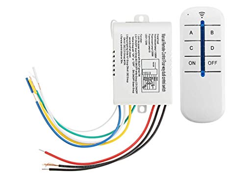 Blackt Electrotech Blackt elctrotech : RF Remote Switch for 4 Channels only Blackt Electrotech Blackt elctrotech : RF Remote Switch for 4 Channels only