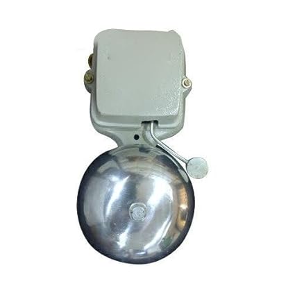 SECURITY STORE ELECTRONIC SCHOOL GONG BELL 6INCH