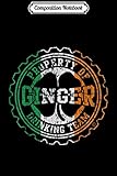 Composition Notebook: Ginger Drinking Team St Patricks Day Irish Ireland Journal/Notebook Blank Lined Ruled 6x9 100 Pages