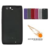 Hyperion Motorola DROID RAZR MAXX 4G Matte Black TPU Case (Retail Packaging)