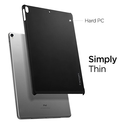 Spigen Thin Fit Compatible con Apple iPad Air 3 (2019) / iPad Pro 10.5 (2017) Funda - Negro - Imagen 5