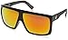 Dragon Fame Sunglasses, Jet, Red