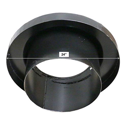 Leyso Chinese Wok Range Adapter/Reducer with Welded Ring - Convert The Large Wok Well to Smaller Size (22" to 16")