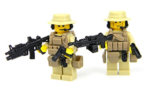 Battle Brick US Army Special Forces Commandos (SKU60) Custom Minifigure