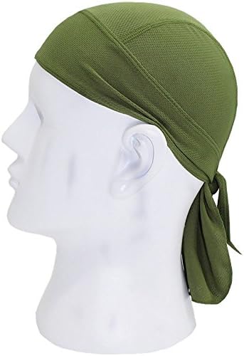 Unisex Headbands Quick Dry Sweat Wicking Bandana Hat Sports Sweatband Headwear