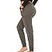 [E308P-HC-M] Coco-Limon Womens Jogger, Fleece, Rib Trimming, Side Pockets, Charcoal, Medium