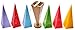 Pyramid Taper mold - height: 8.8 in, width: 2.7 in - 30 ft. of wick included as a gift - Plastic candle molds for making candles