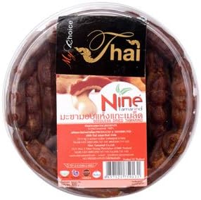 Ninetamarind Seedless Dried Tamarind 300g.